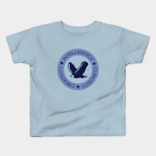 blue raven wizarding school house traits Kids T-Shirt